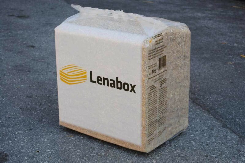 Lenabox straw 8-kilogram bale