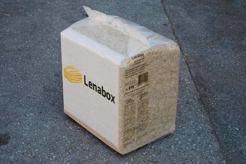 Lenabox straw 8-kilogram bale