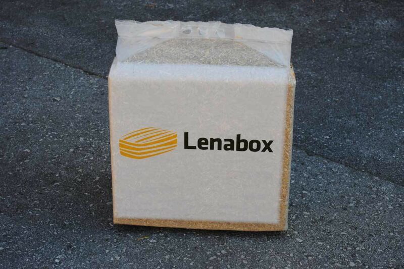 Lenabox bala slame v pakiranju 8 kg